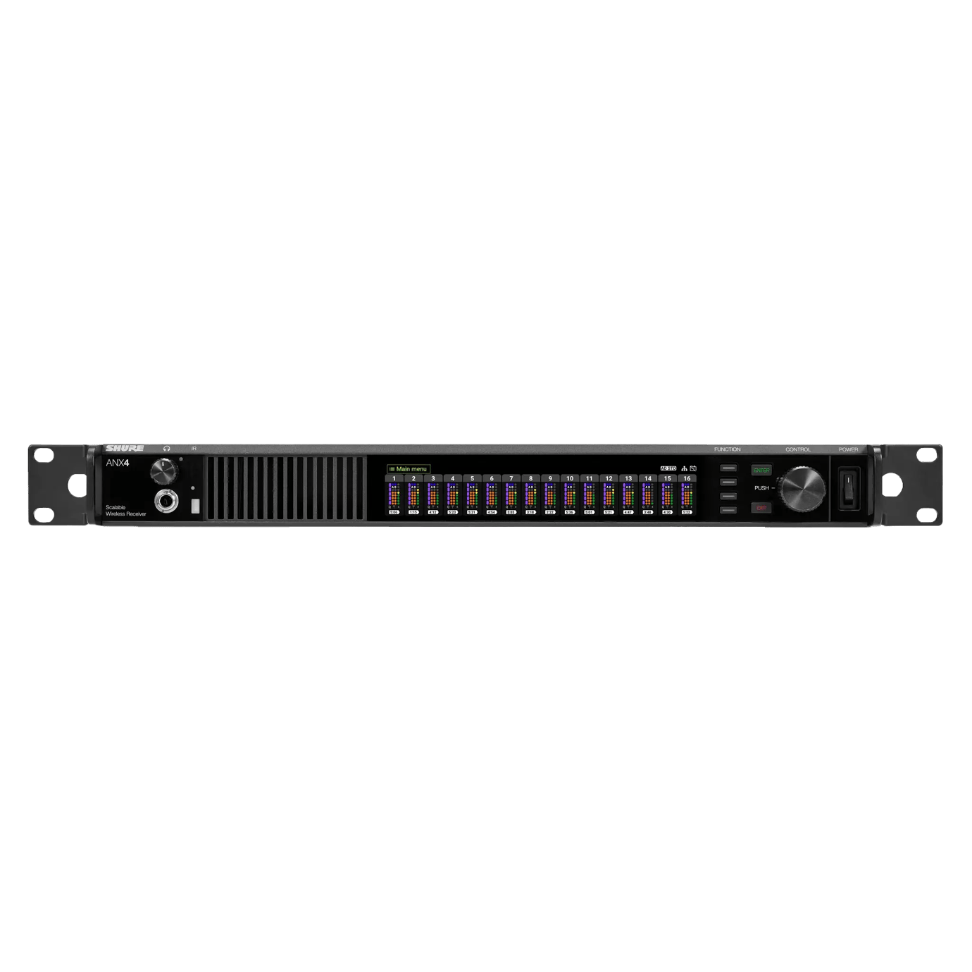 ANX4适用于Axient® Digital和ULX-D®数字无线系统的可扩展无线接收机