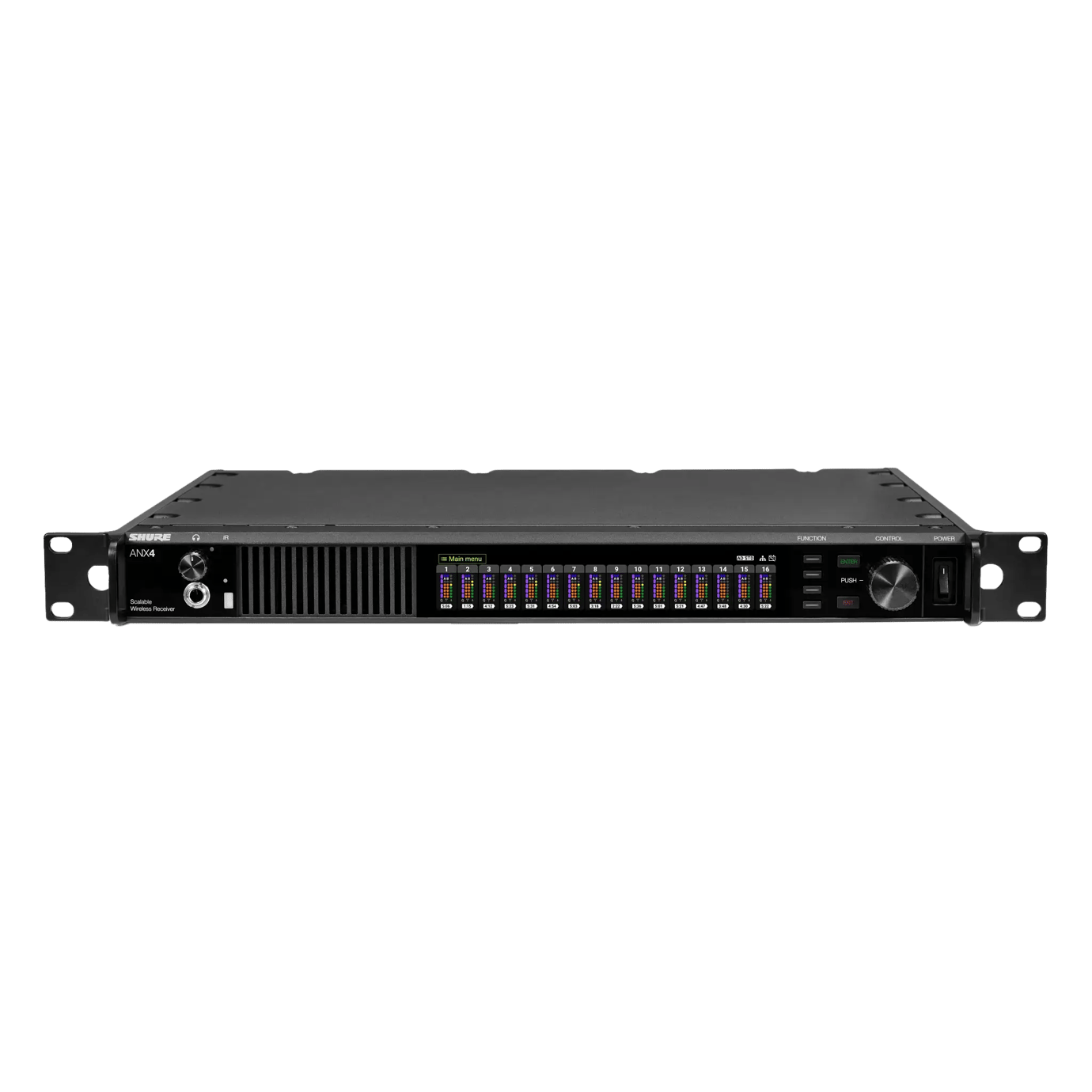 ANX4适用于Axient® Digital和ULX-D®数字无线系统的可扩展无线接收机
