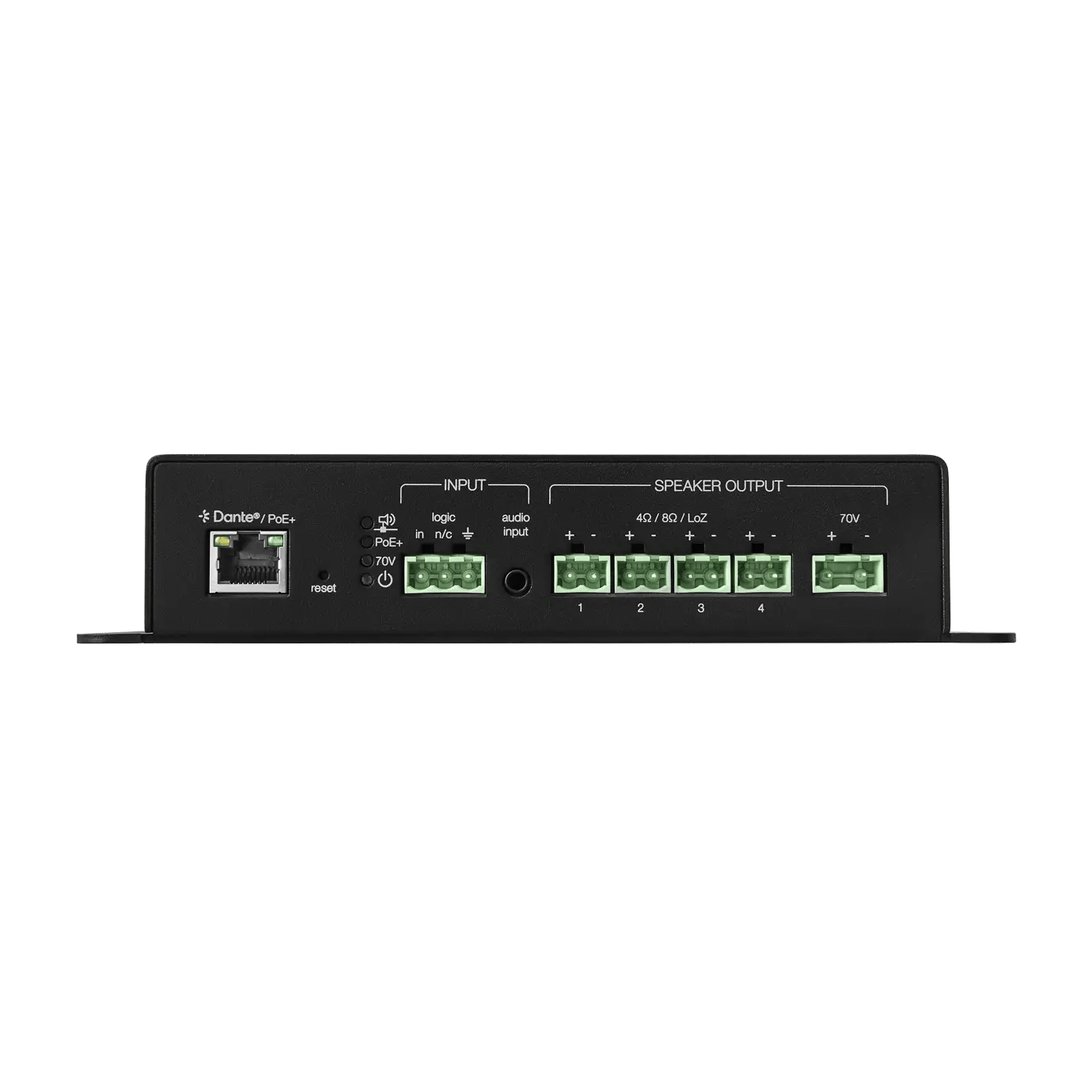 MXN-AMP PoE+ 供电多通道功放  