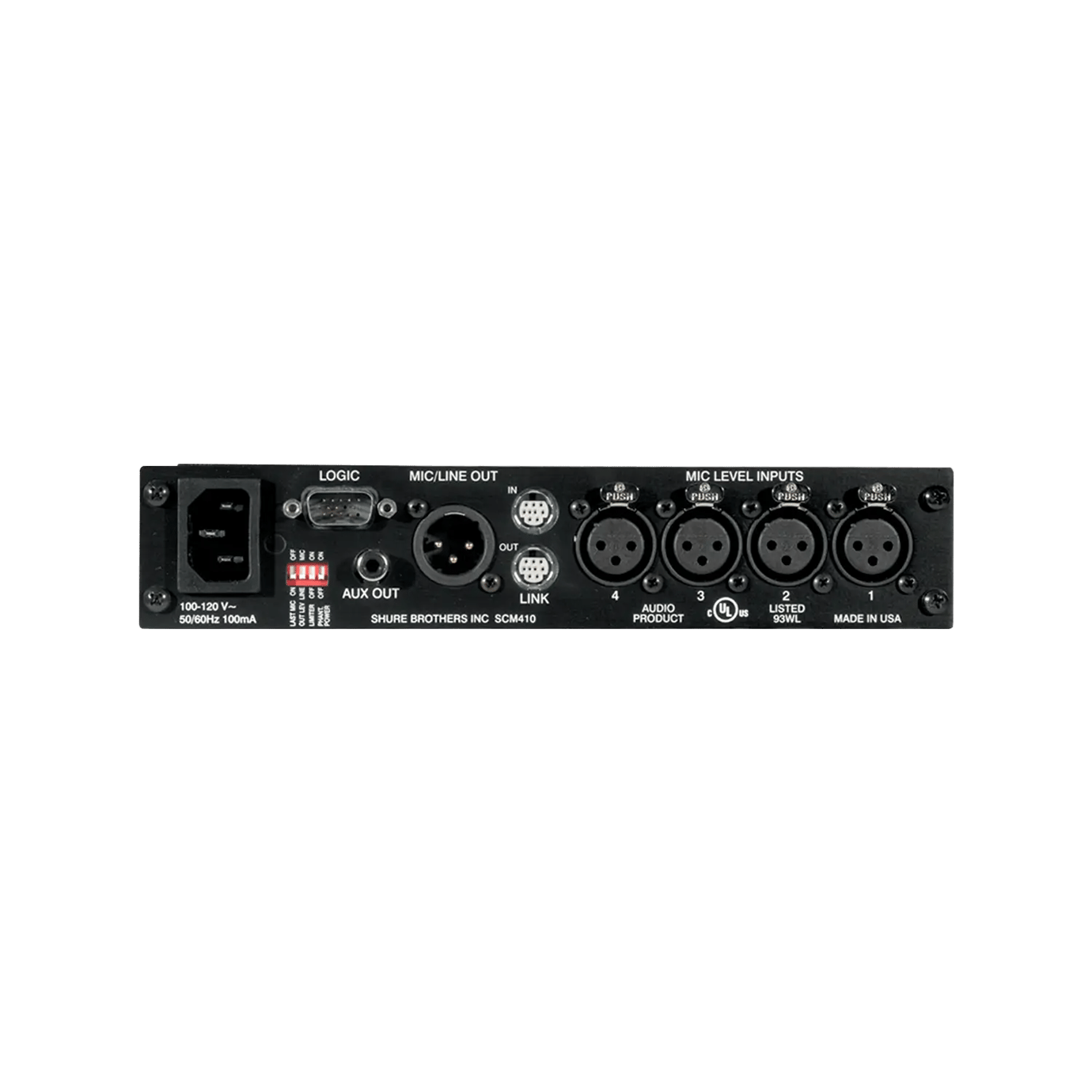 SCM410 四通道自动混音器  